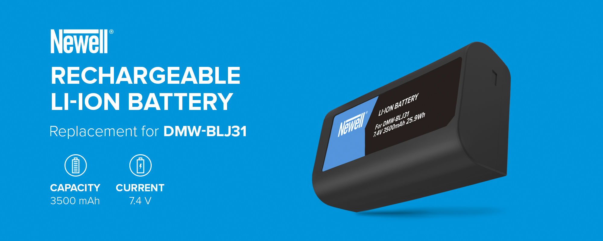 Akumulator Newell zamiennik DMW-BLJ31 do Panasonic